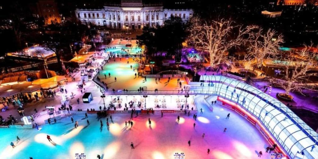 patinar sobre hielo en Viena