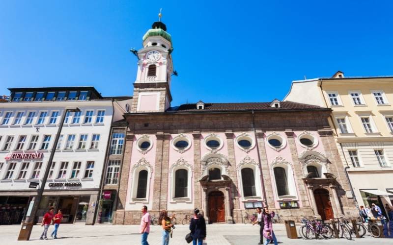 Spitalskirche, una de las iglesias de Innsbruck