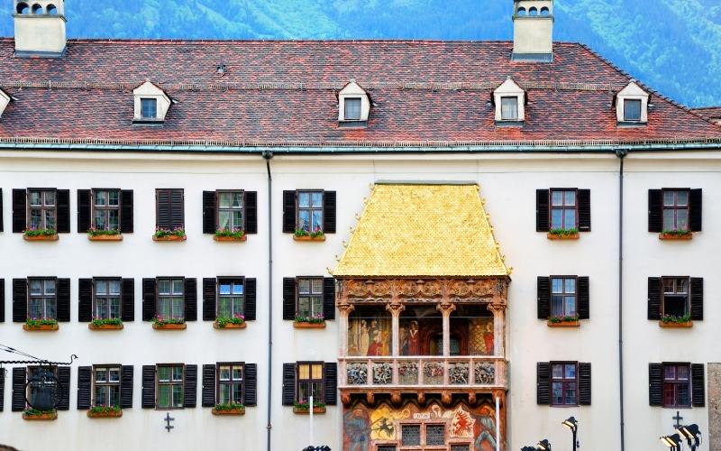 tejado dorado, uno de los lugares que ver en Innsbruck