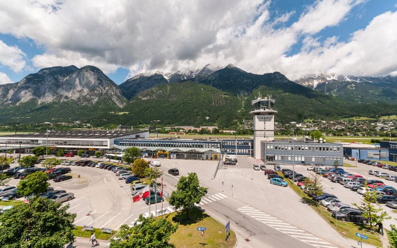Flughafen Innsbruck, uno de los principales aeropuertos de austria