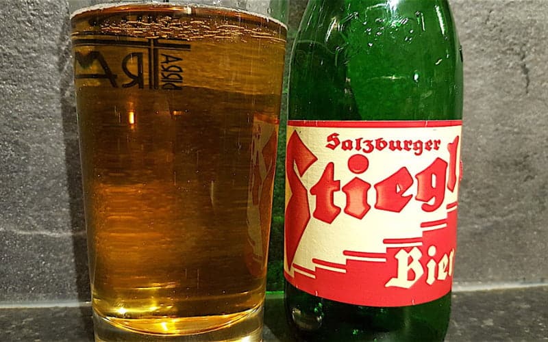 Salzburger Stiegl, una de las bebidas típicas de Salzburgo