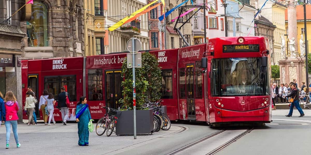 transporte público en Innsbruck