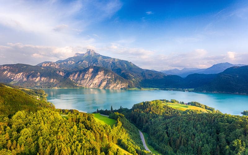 Mondsee, uno de los lagos de Austria más bonitos