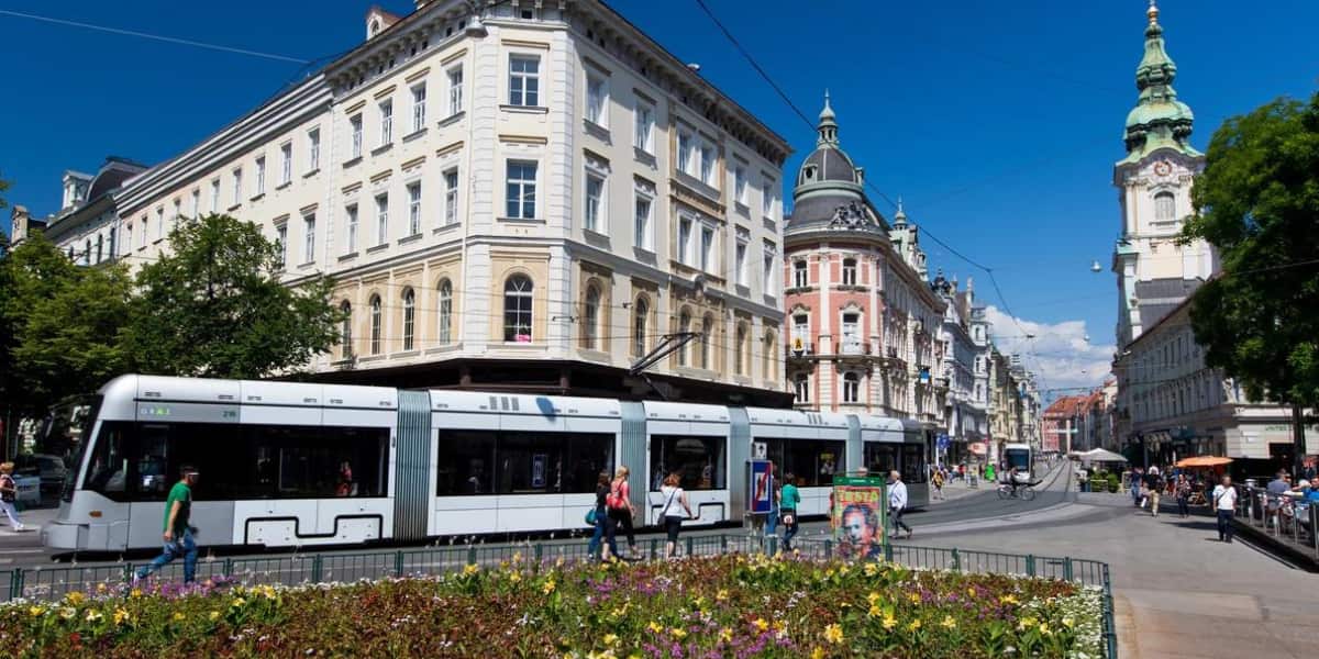 transporte público en Linz