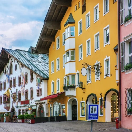 Altstadt en Kitzbühel