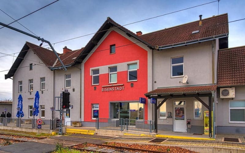 estación de tren de Eisenstadt