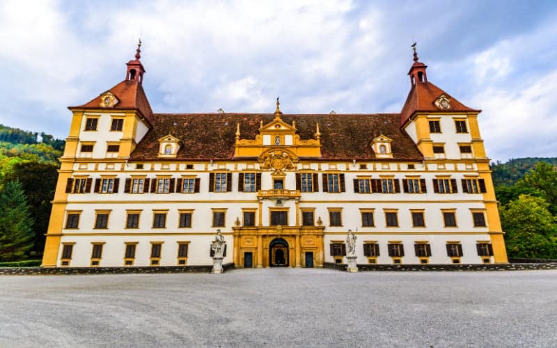 Schloss Eggenberg en Graz, uno de los palacios de Austria