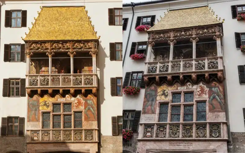 relieves Tejado Dorado de Innsbruck