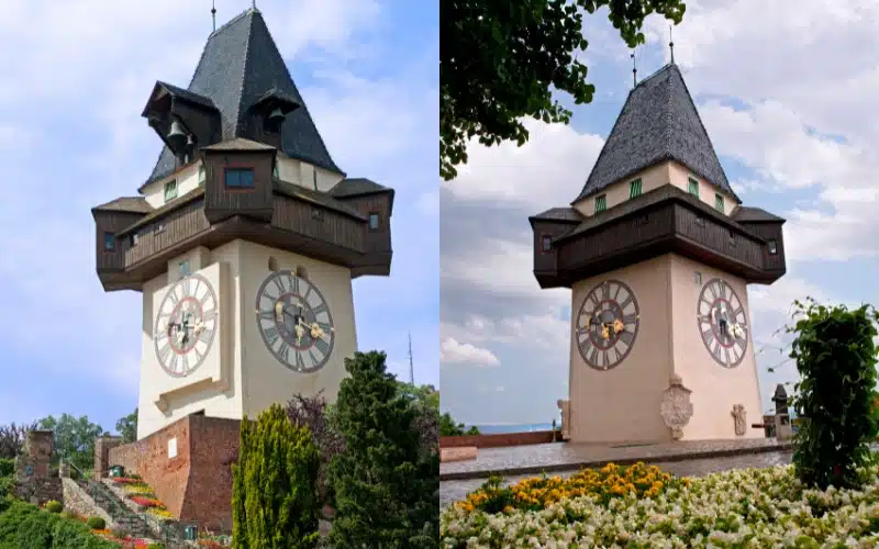 torre del reloj de graz